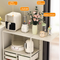 Multi functional Shelf Trolley Cart with drawers