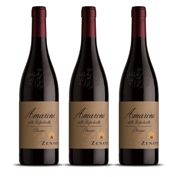 [BUNDLE OF 3] ZENATO AMARONE DELLA VAL DOC CLASSICO 2019 750ML