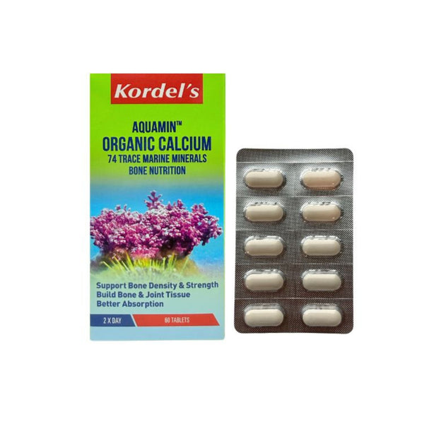 Kordel’s Organic Calcium T60 ( Now new in blister pack )