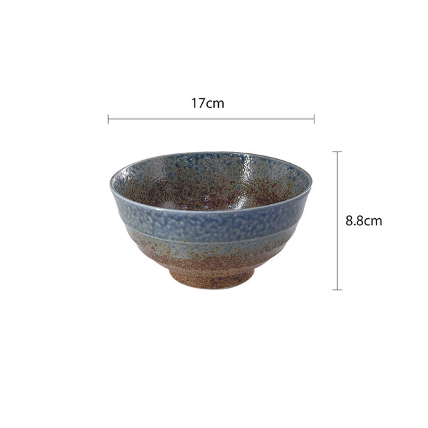 Tsuru Seasonal Japanese Tableware Collection 17cm Noodle Bowl, Sac048