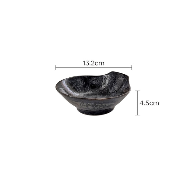 Tsuru Seasonal Japanese Tableware Collection 13.5cm Handle Bowl, Sac157