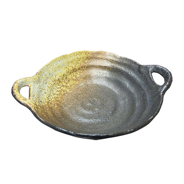 Tsuru Seasonal Japanese Tableware Collection Serving Dish With Handle, Sac296