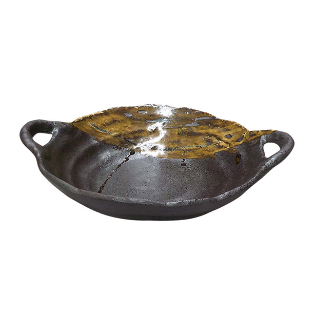 Tsuru Seasonal Japanese Tableware Collection Serving Dish With Handle, Sac304
