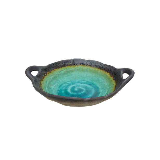 Tsuru Seasonal Japanese Tableware Collection Serving Dish With Handle, Sac303