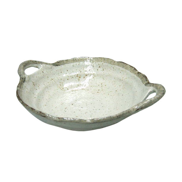 Tsuru Seasonal Japanese Tableware Collection Serving Dish With Handle, Sac306