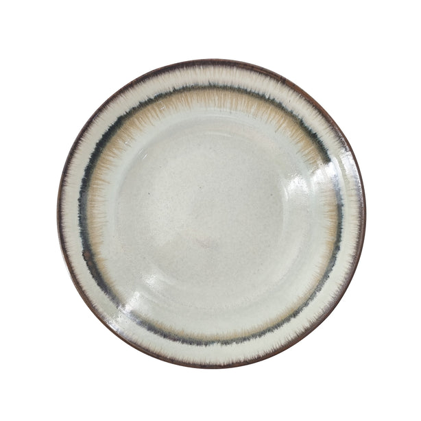 Tsuru Seasonal Japanese Tableware Collection 9.05 Inch Deep Plate, Sac152