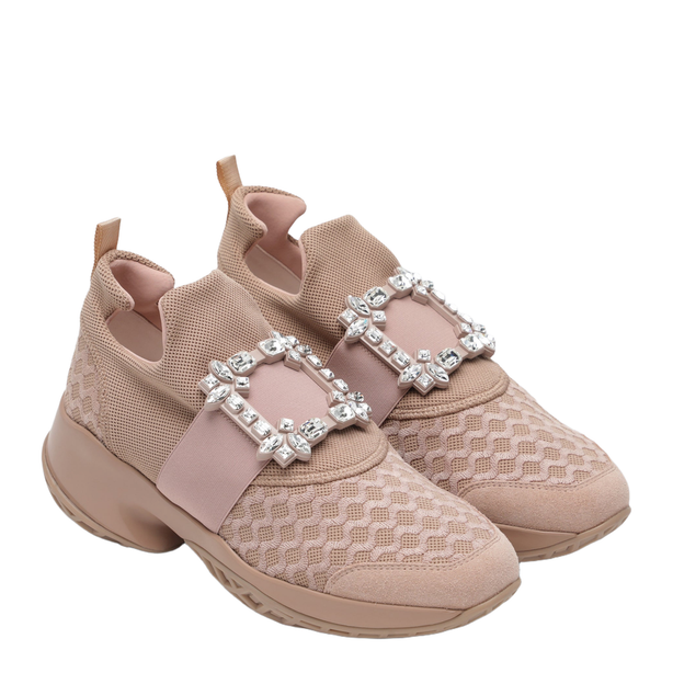 Viv' Run Trainers With Crystals