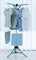 E70400 Rene Octo 6 Arm Laundry Rack (Blue)