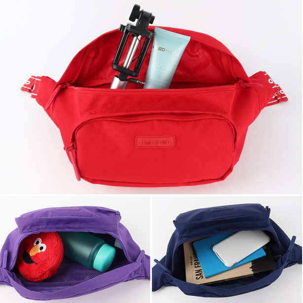 Metodo MCB-04 Waist Bag Scarlet Pink