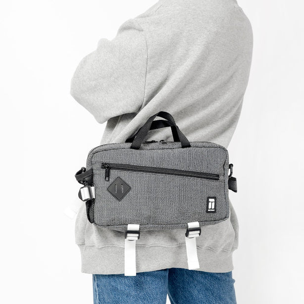 Metodo TSL-1004 Rhombus DayPack Cross Bag Dark Gray Large