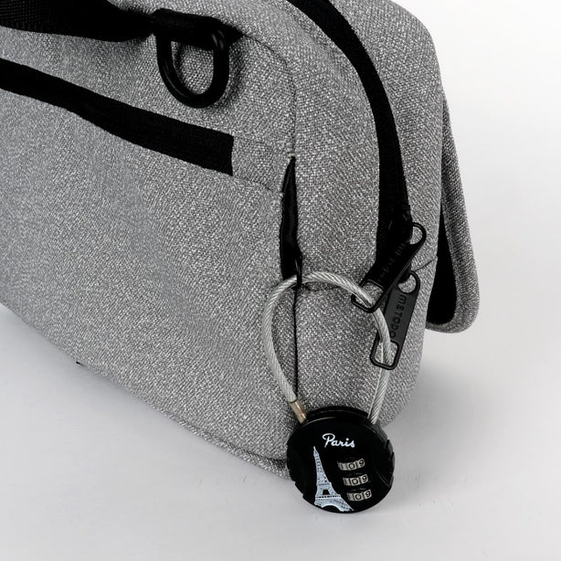 Metodo TSL-802 Cross Bag Top Handle Pure Grey