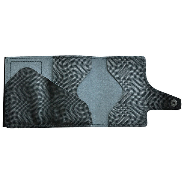 Tru Virtu Wallet Click & Slide Lizard Black