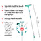 L51120 Window Wiper Set (With Rotating Joint 110cm to 190cm)