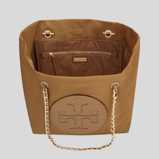 TORY BURCH Ella Chain Tote Camel RB-152313