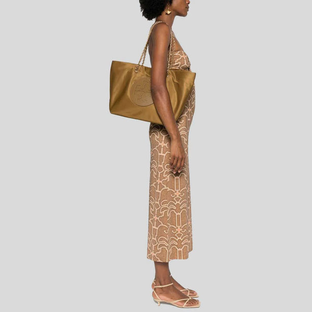 TORY BURCH Ella Chain Tote Camel RB-152313
