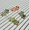 [Rare Bird Collection] Peranakan Floral Stud - Rosy Pink
