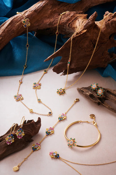 [Rare Bird Collection] Starbust Short Necklace