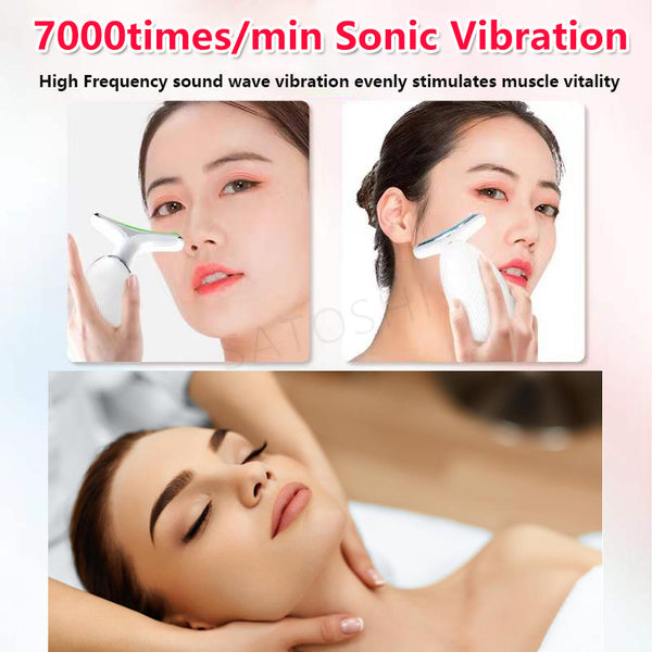 Satoshi Skin Rejuvenate Device Neck Massager Beauty Device Reduce Double Chin Remove Neck Line Neck Firm Lifting