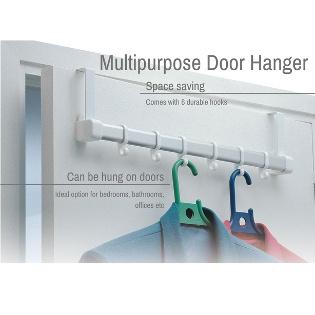 R6181.01 Rayen Door Hanger With Hooks