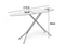 R6133.01 Rayen Ironing Board 113 X 35 Cm