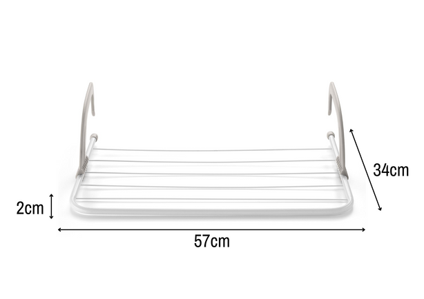 R0023.02 Rayen Wall Hanging Drying Rack 57Cm