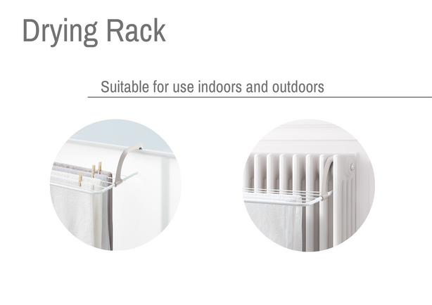R0034.01 Rayen Wall Hanging Drying Rack 83Cm