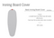 R6151.01 Rayen Ironing Board Cover Basic S