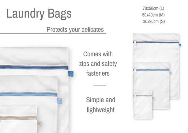 R6087.01 Rayen Laundry Bags (Set of 3)