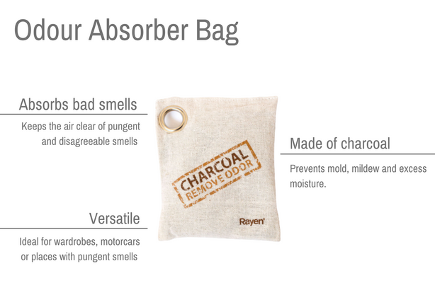 R2408.00 Rayen Odour Absorber Bag (2-Piece Pack)