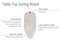 R6036.00 Rayen Desktop Ironing Board
