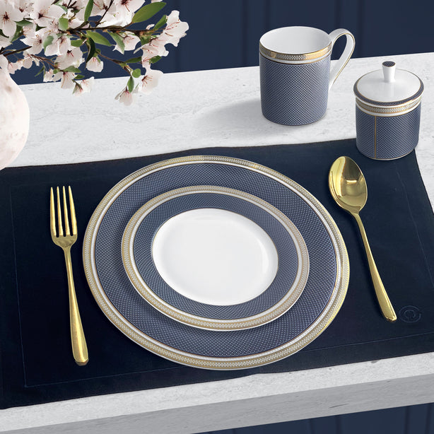 Charles Millen Signature Fine Bone China Collection, Bleue
