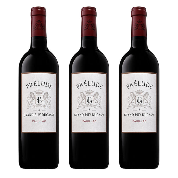 [BUNDLE OF 3] PRELUDE A GRAND PUY DUCASSE 2016 750ML
