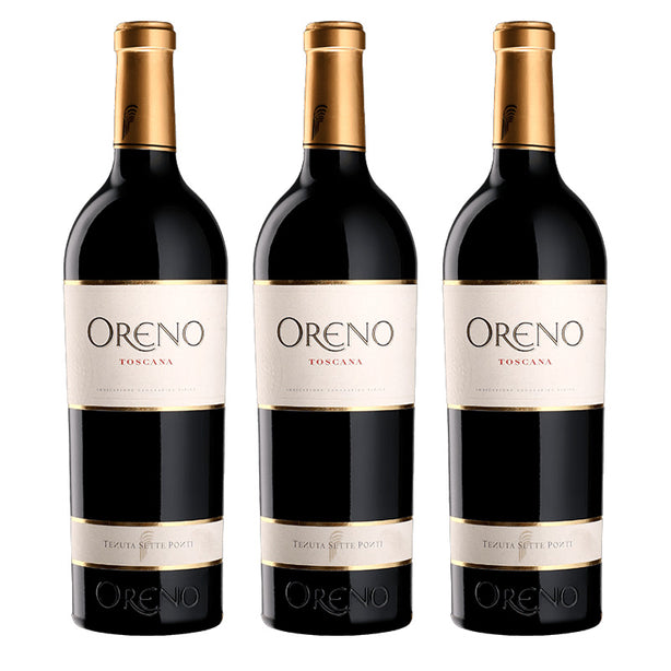 [BUNDLE OF 3] SETTE PONTI ORENO TOSCANA 2021 750ML