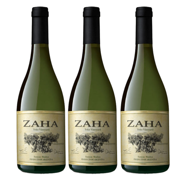 [BUNDLE OF 3] ZAHA CHARDONNAY 2021 750ML