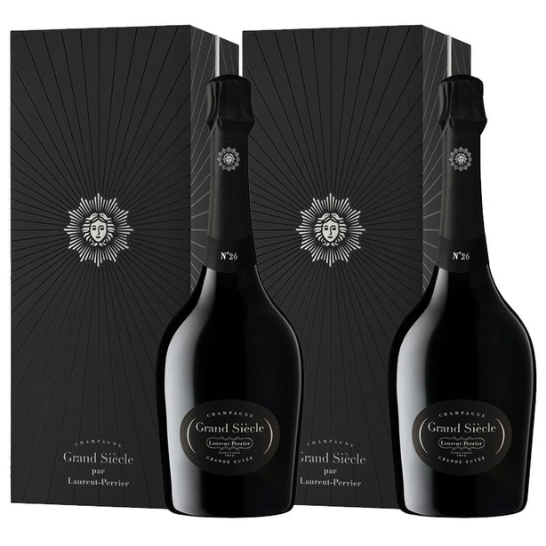 [BUNDLE OF 2] LAURENT PERRIER GRAND SIECLE ITERATION (26) GIFTBOX 750ML