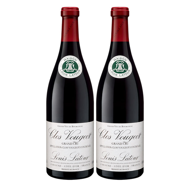 [BUNDLE OF 2] LOUIS LATOUR CLOS VOUGEOT 2019 750ML