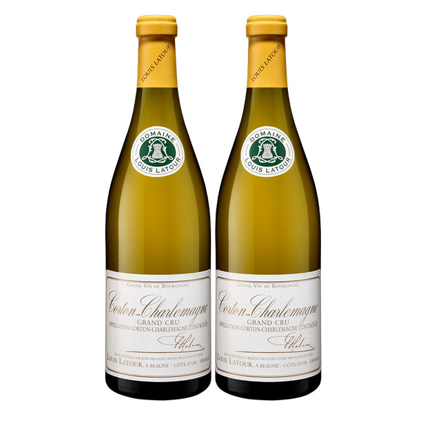 [BUNDLE OF 2] LOUIS LATOUR CORTON CHARLEMAGNE GRAND CRU 2022 750ML