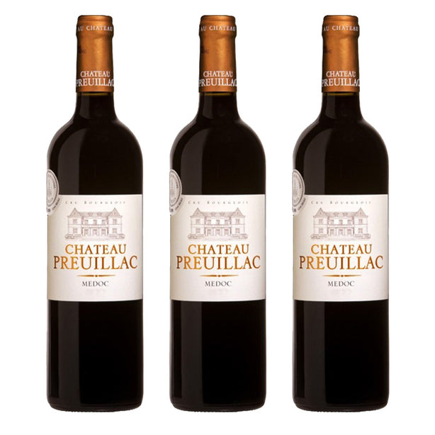[BUNDLE OF 3] CHATEAU PREUILLAC 2017 750ML