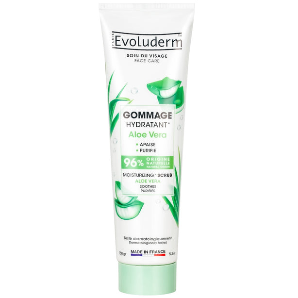 Evoluderm Moisturizing Aloe Vera Face Scrub 150ml