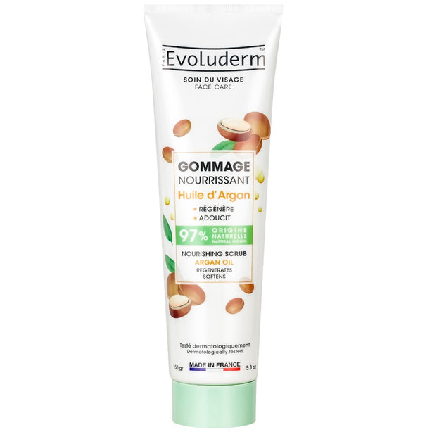 Evoluderm Nourishing Argan Oil Face Scrub 150ml