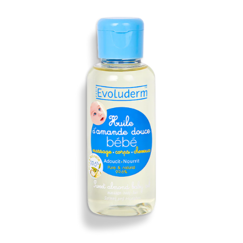 Evoluderm Baby Oil Sweet Almond 100ml