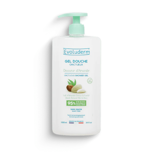 Evoluderm Shower Gel Douceur Amande 1L