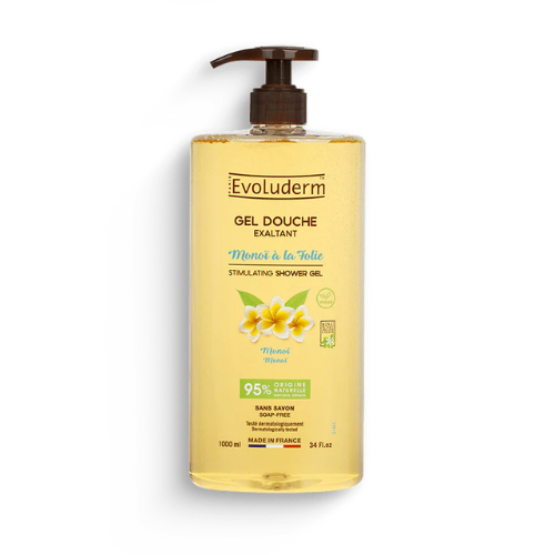 Evoluderm Shower Gel Monoi A La Folie 1L