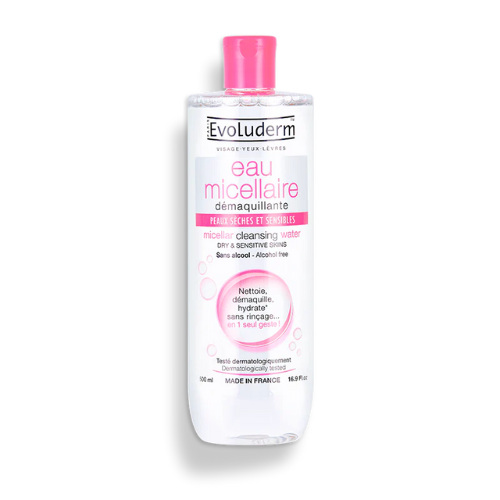 Evoluderm Micellar Water Dry / Sensitive Skins 500ml