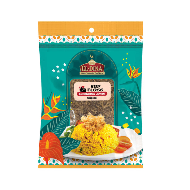 [Bundle of 3] EL-Dina Beef/Chicken/Seaweed Floss 80g Halal