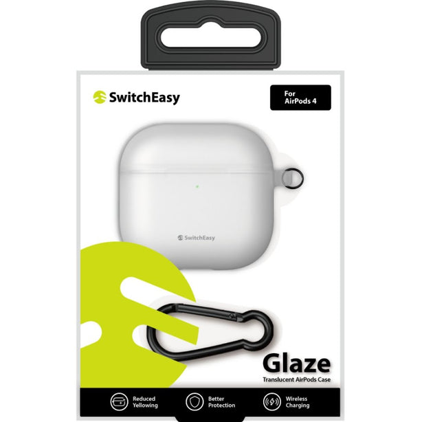 SwitcheEasy Glaze Translucent AirPods Case for AirPods 4