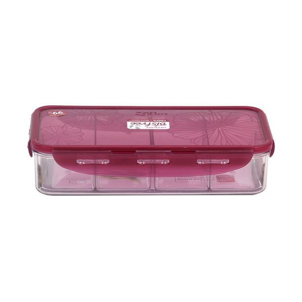 LocknLock Bisfree Airtight Food Container with Removable Divider 1.8L