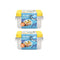 LocknLock To Go Lunch Box with Divider, Poke and Knife 1.2L 2P Set Square