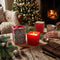 Festive Christmas Candle