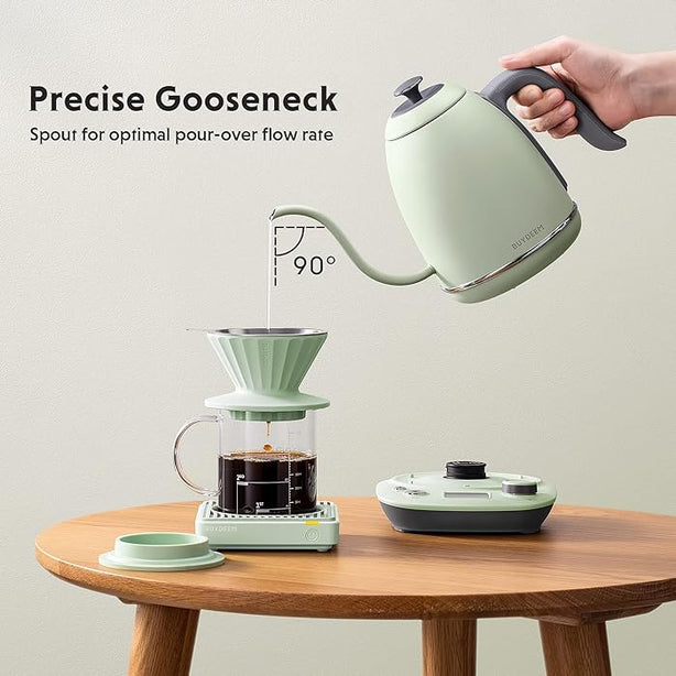 Bd61345 Buydeem Electric Gooseneck Kettle 0.8L (Green)